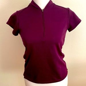 Womens Purple Cycling Jersey